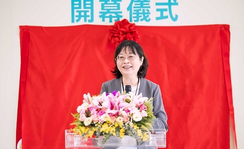 環境部氣候變遷署署長蔡玲儀致詞。