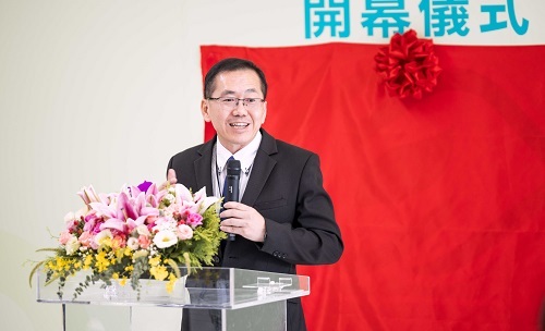 經濟部產業發展署署長楊志清致詞。