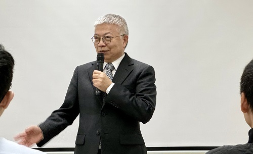 北科大校長王錫福致詞。