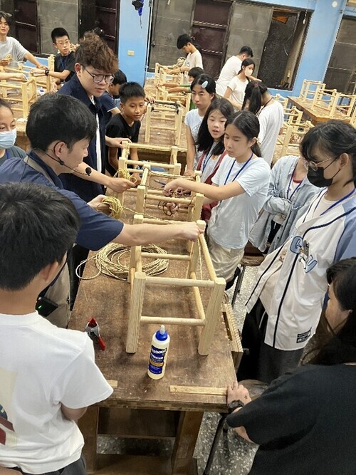 椅面編織教學