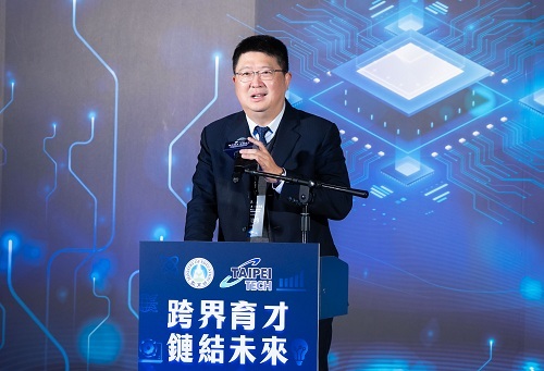 北科大副校長任貽均致詞。圖片