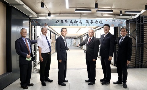北科大忠孝藝文廊道開幕典禮。