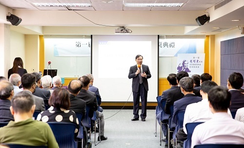 經濟部常務次長林全能「台灣能源永續發展與產業創新布局」專題演講。