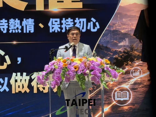 彭啓明部長肯定北科大培育兼具紀律與創新能力的優秀人才，並勉勵畢業生保持韌性、勇於挑戰