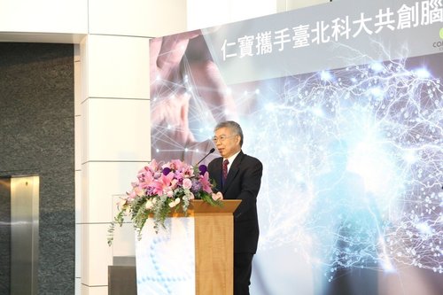 北科大校長王錫福指出，感測器是北科大研發能量最強的領域之一，在台灣醫療照護市場將有極大應用價值。