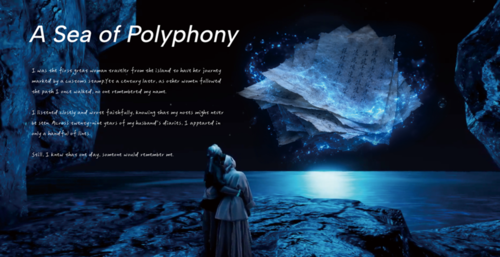 《複音之海》（A Sea of Polyphony）©曹筱玥。