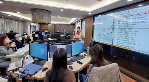 北科大資財系教授林淑玲於「財務管理與資訊應用」課程，運用BOPPPS & IRS雙手聯彈教學模組結合問題導向學習（PBL）課程設計，提升學生自主探究能力。