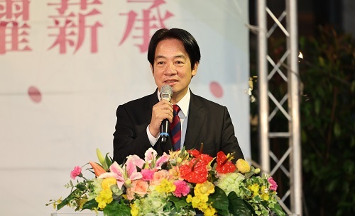賴清德副總統出席北科大110週年紀念柱揭幕典禮並致詞。