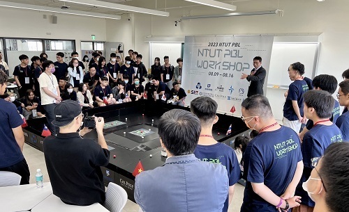 北科大主辦2023年國際PBL工作營，吸引5國80位菁英學子實作交流。