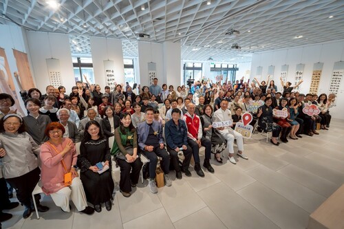 「第2屆全國書法比賽成果展暨孫端吉教授墨藝展」開幕式大合照