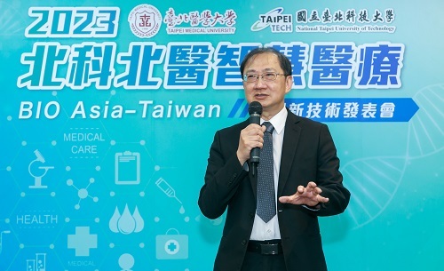 北科大副校長楊士萱致詞。