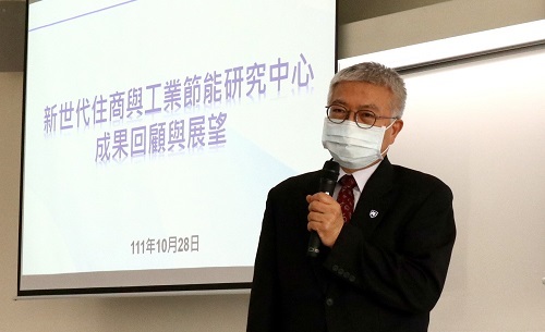 北科大校長王錫福致詞。