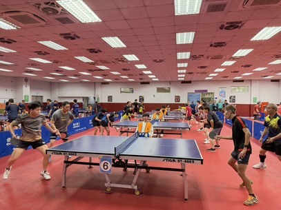 第5屆億光盃在北科大熱力開打，各隊選手同場較勁。