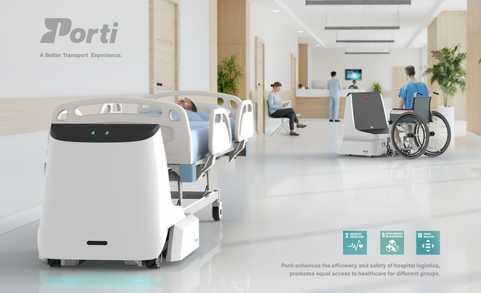 Porti 醫療運送自動化機器人